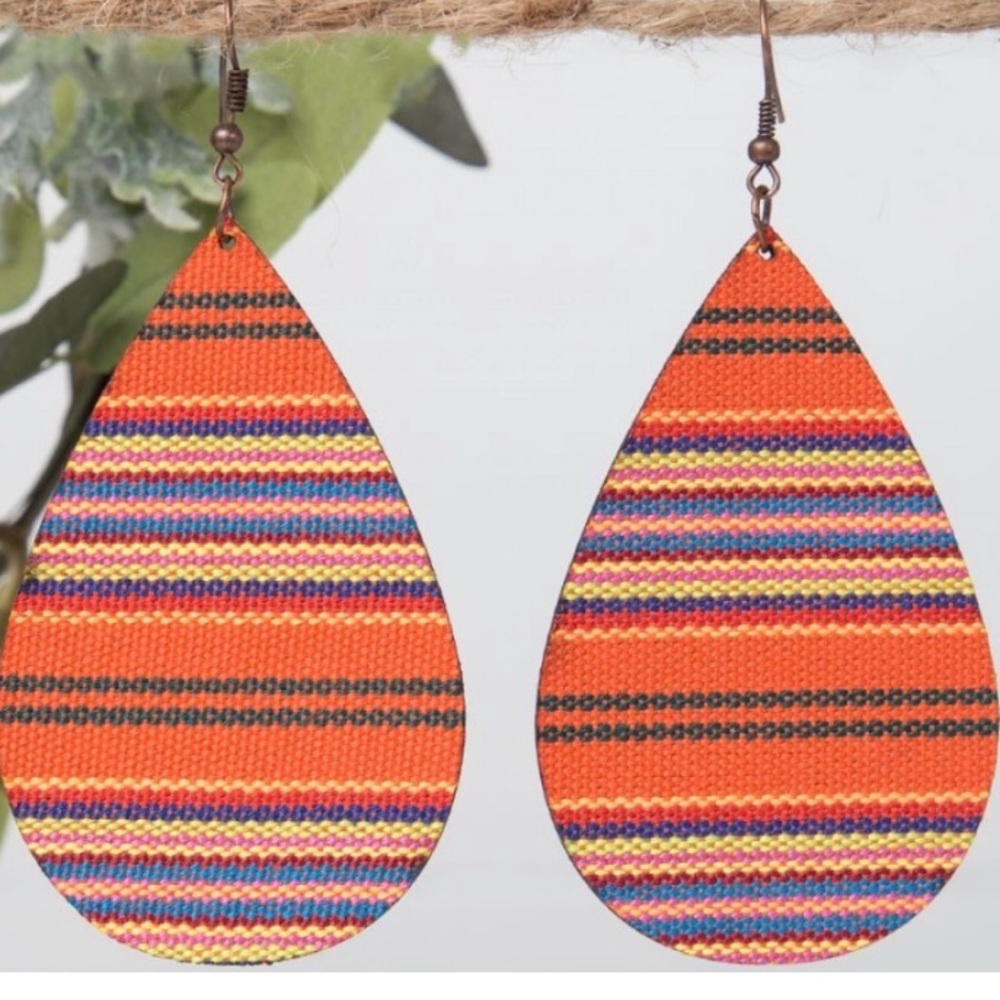 Serape Drop Earrings